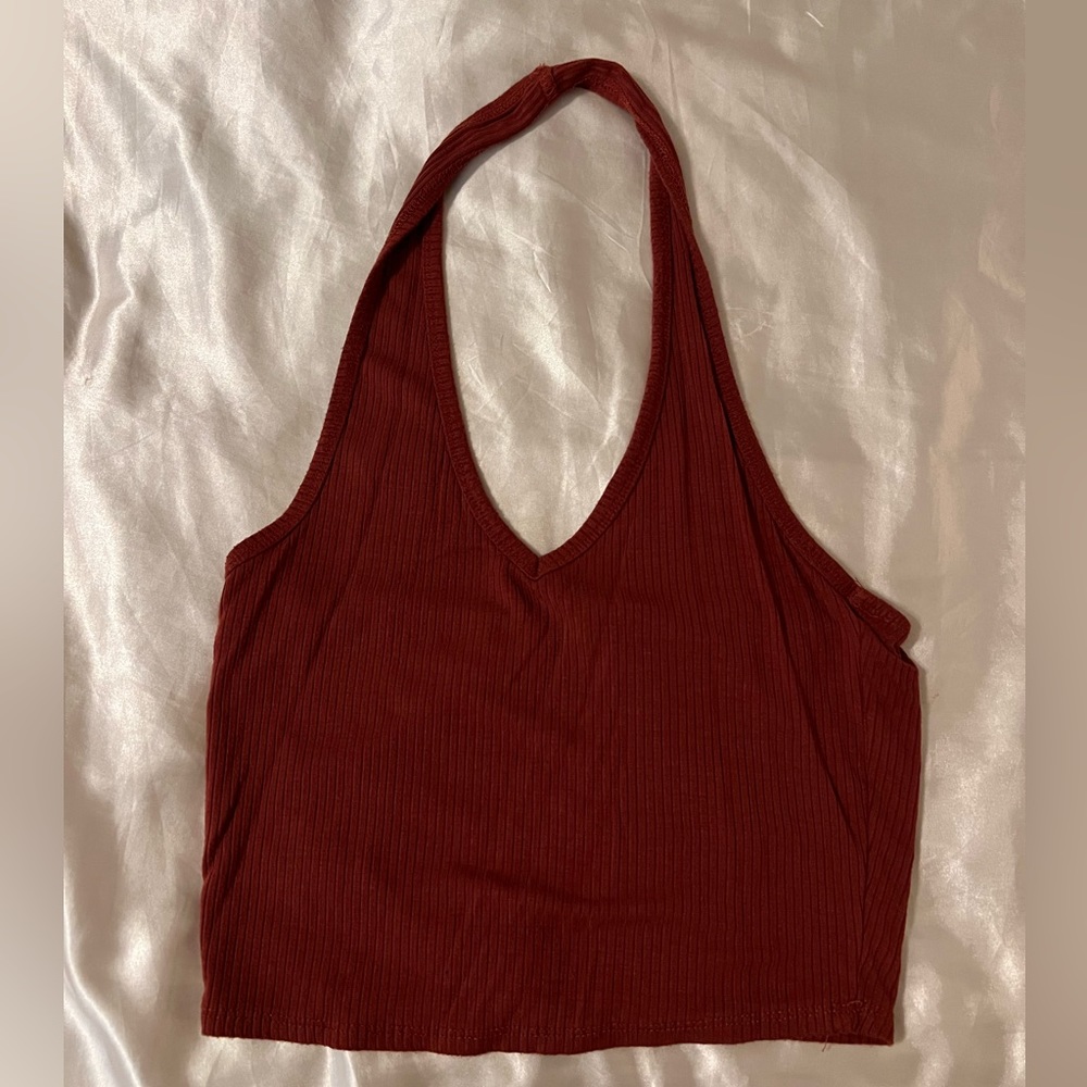 Halter crop top